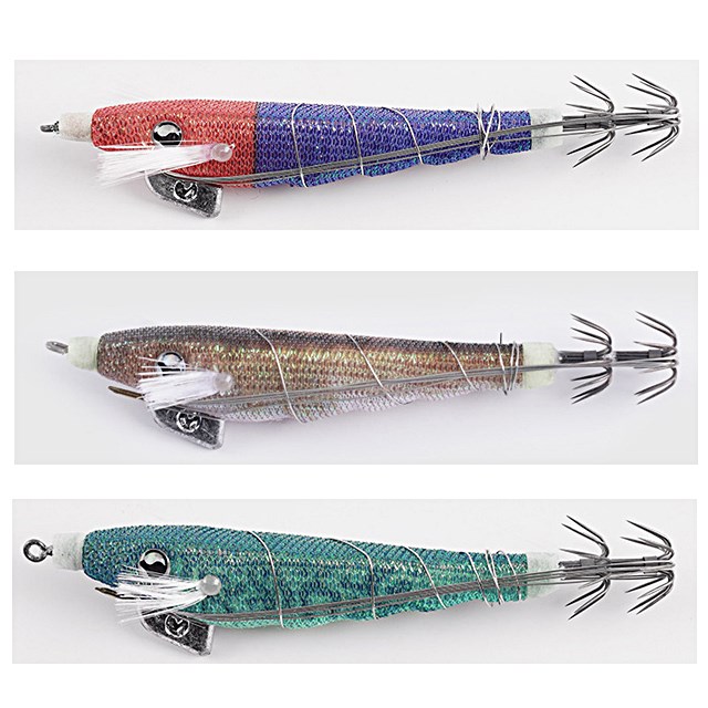 비다컴퍼니 스퀴드원 라이브 S 삼봉에기 낙지 레드화이트 - 상세 이미지 5