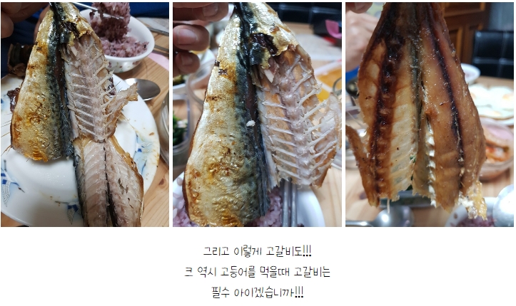[섬마을어부] 노르웨이고등어 250g 고흥 숯불생선구이 반건조 참숯 구이 - 상세 이미지 3