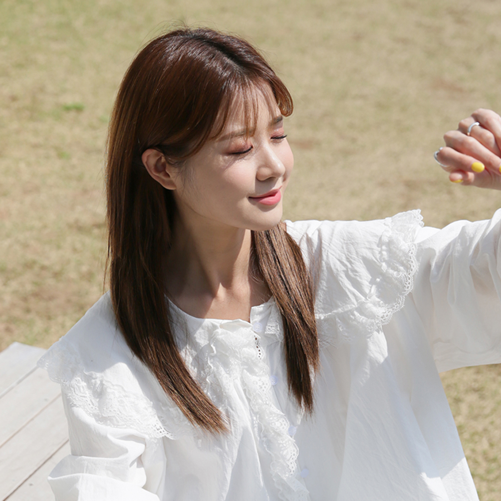 생머리 헤어피스 가발 7피스 긴머리 스트레이트 부분 가발 - 상세 이미지 2