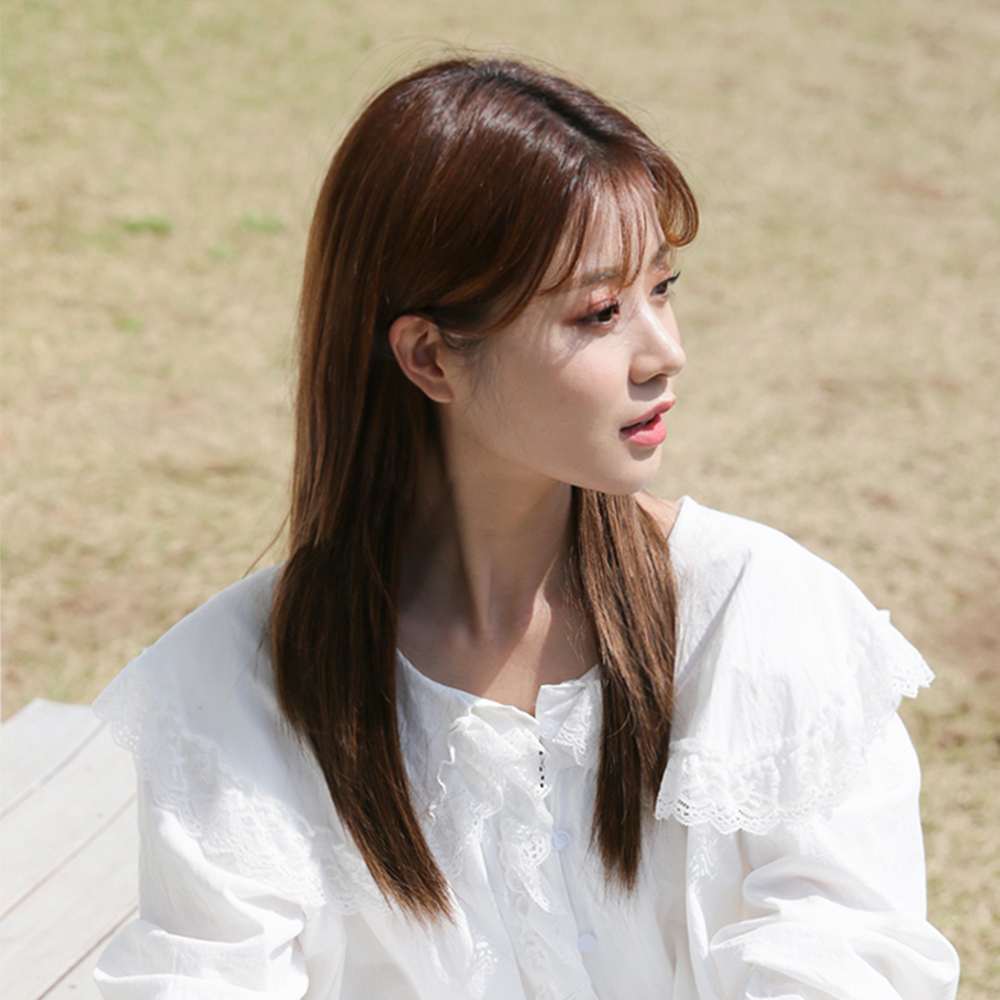 생머리 헤어피스 가발 7피스 긴머리 스트레이트 부분 가발 - 상품 이미지