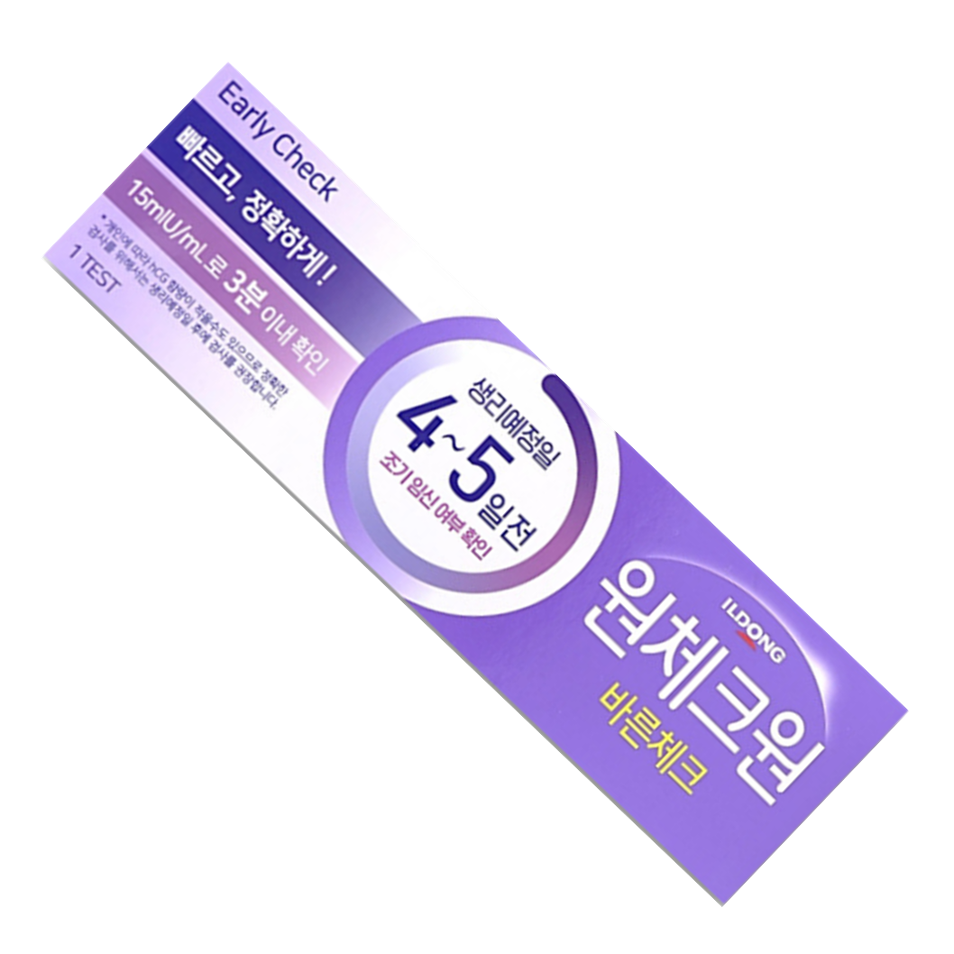 동아제약 해피타임 얼리체크 정확한 굿뉴스 얼리 임테기 임신테스트기 - 상세 이미지 3