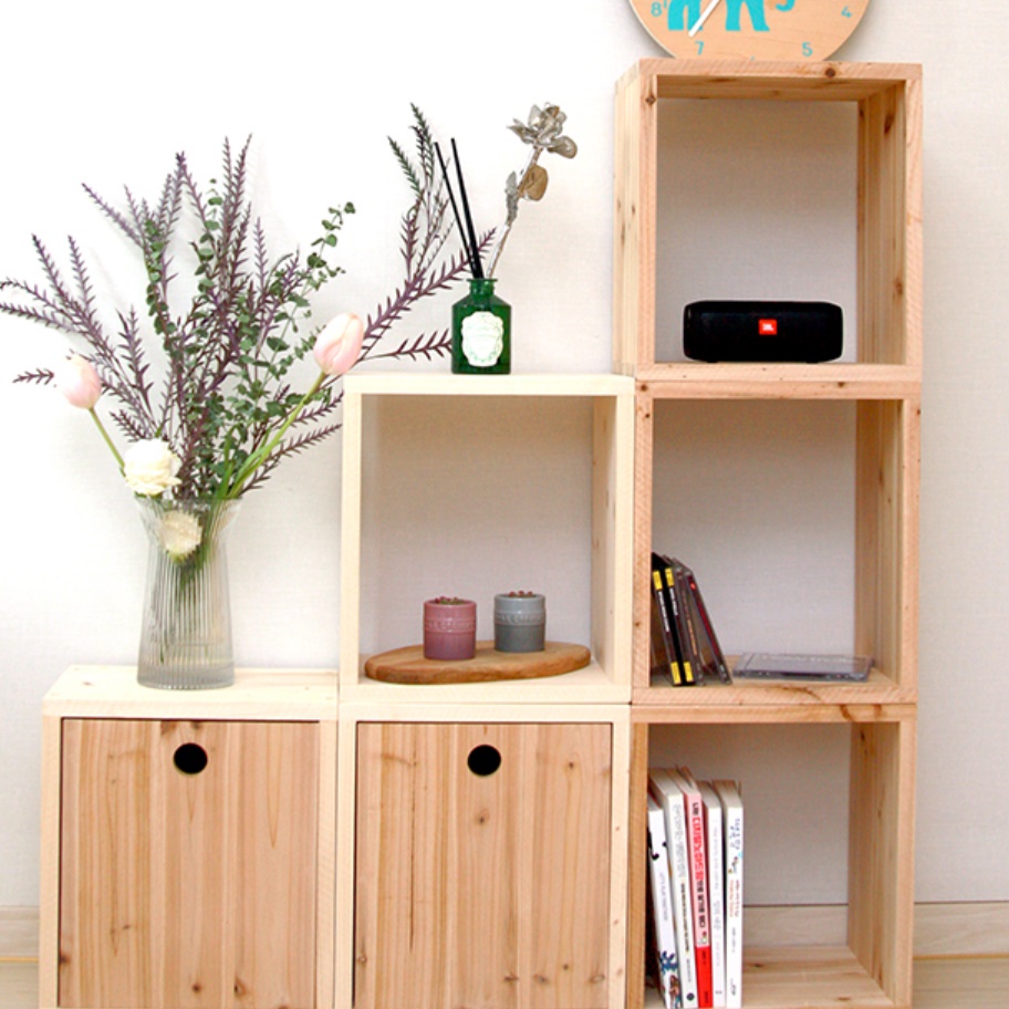 모듈 책장 맞춤 책장 수납장 작은 소형 시스템 책장 수납함 - 상품 이미지