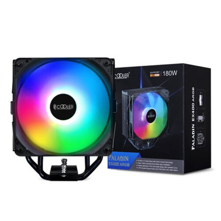 피씨쿨러 팔라딘 PCCOOLER PALADIN EX400 ARGB CPU쿨러