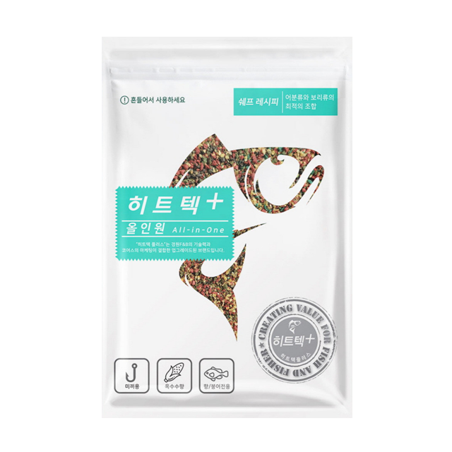 경원 히트텍 플러스 올인원 민물 낚시 떡밥 어분 붕어 향어 집어제 - 상세 이미지 4