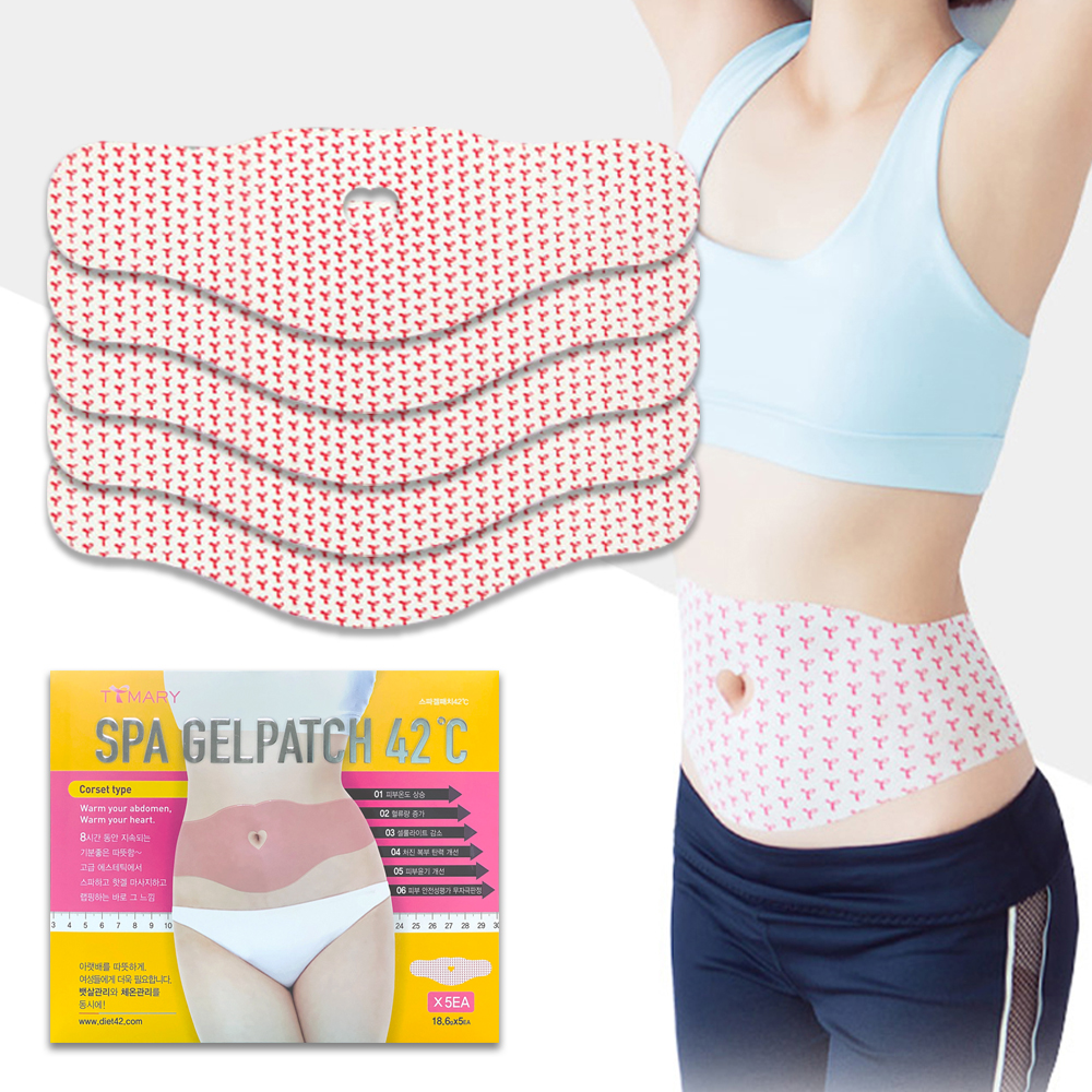 스파겔 42℃ 셀룰라이트패치 뱃살 복부 패치 바디 슬리밍 이미지 4