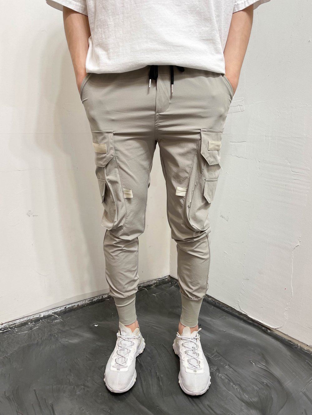 여름용 아이스조거팬츠 구르카 카고 조거팬츠 쿨 스판 냉장고 바지 - 상세 이미지 4