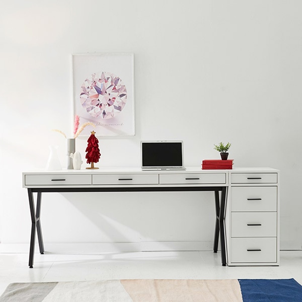 빈스 중학생 중등 고등학생 중고등 대학생 넓은 긴 책상 1200 - 상품 이미지