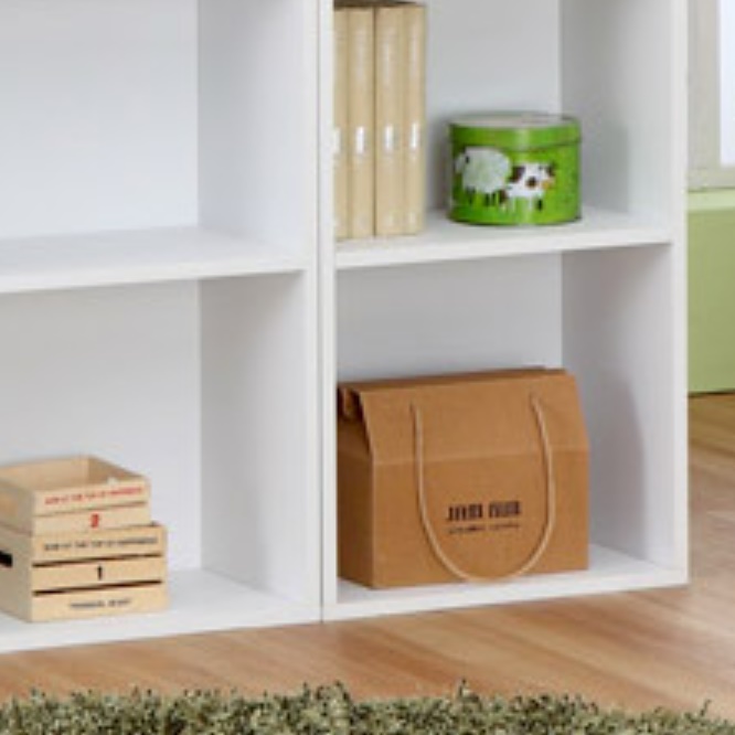 모듈 책장 시스템 맞춤 책장 수납함 작은 좁은 슬림 책장 - 상품 이미지