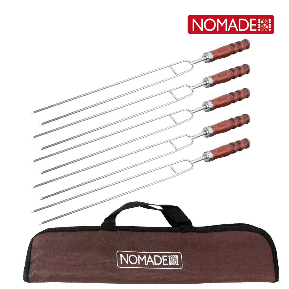 [노마드] 바베큐 꼬치세트 캠핑 야외 1열5p