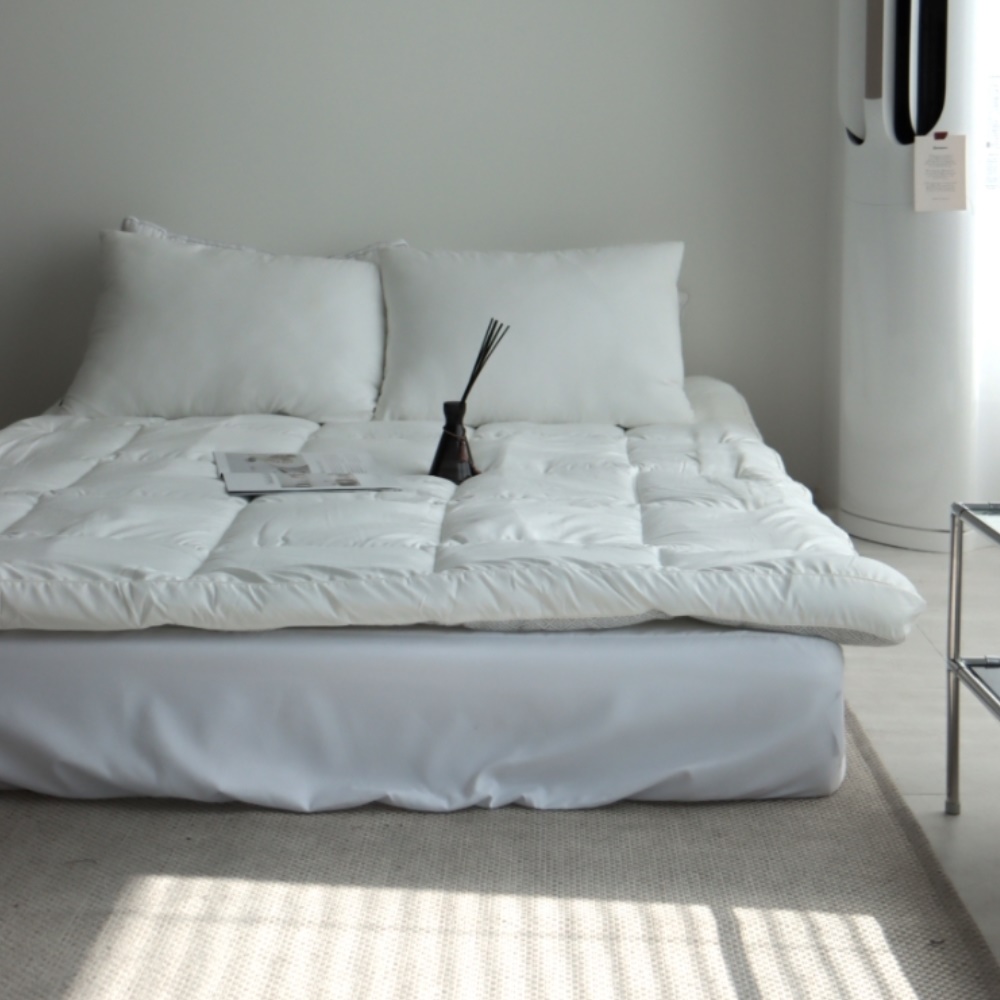 푹신한 토퍼 여름용 호텔 패밀리 침대 토퍼 쿨링 사계절매트리스