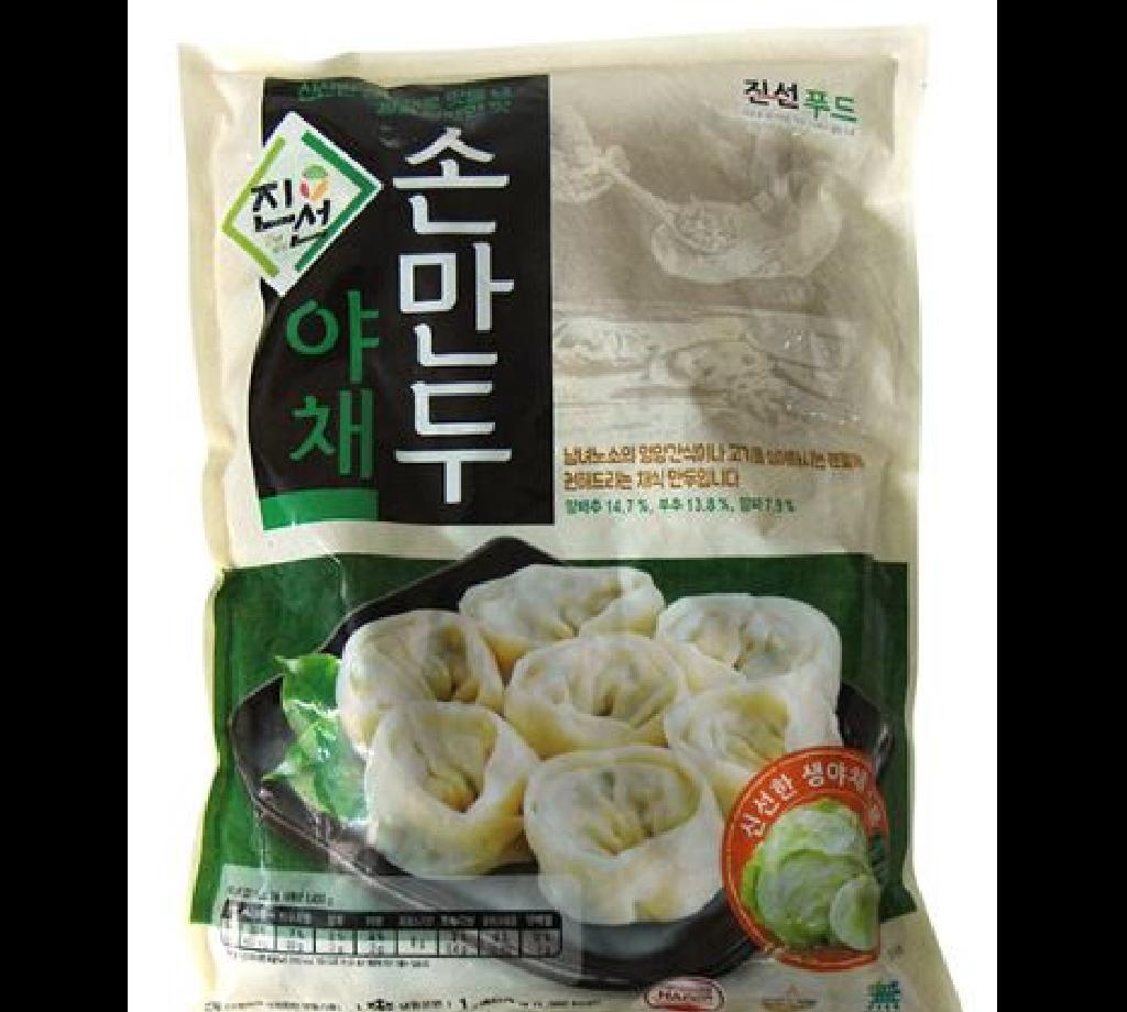 야채 손만두 진선푸드 1.4KG(28Gx약46EA) : 마켓펀치