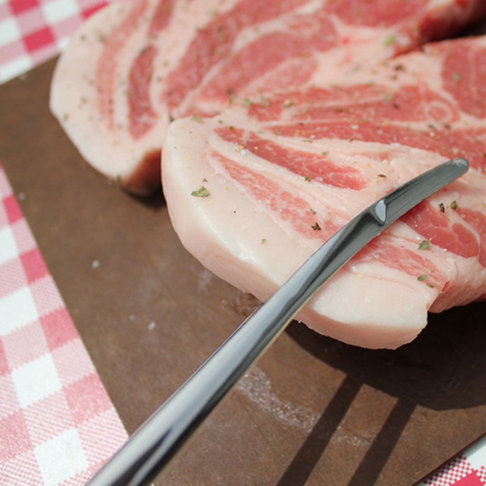 아름다운참숯 아름 고기집게 라면 젓가락 스텐 야끼니쿠 집게