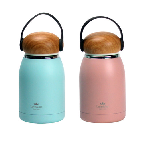 BSI 통통 미니 텀블러 320ml 손잡이 스텐 보온보냉 - 메인 이미지