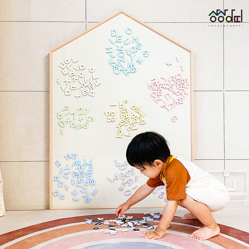 상상아띠 말랑말랑 자석글자 세트 257pcs 숫자 한글 알파벳 - 상세 이미지 2