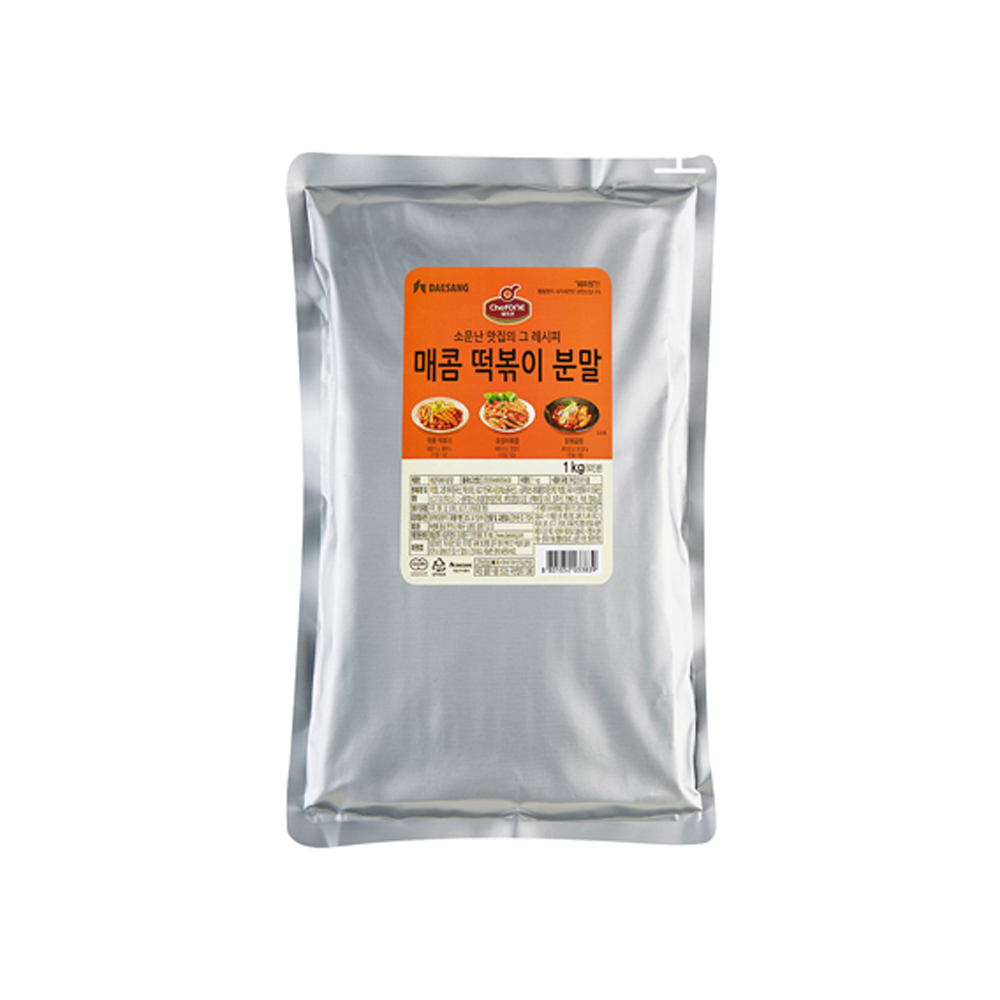 쉐프원 로제 떡볶이 분말 1kg 가루 소스 양념장 맛있는 안매운 어린이 - 상세 이미지 2