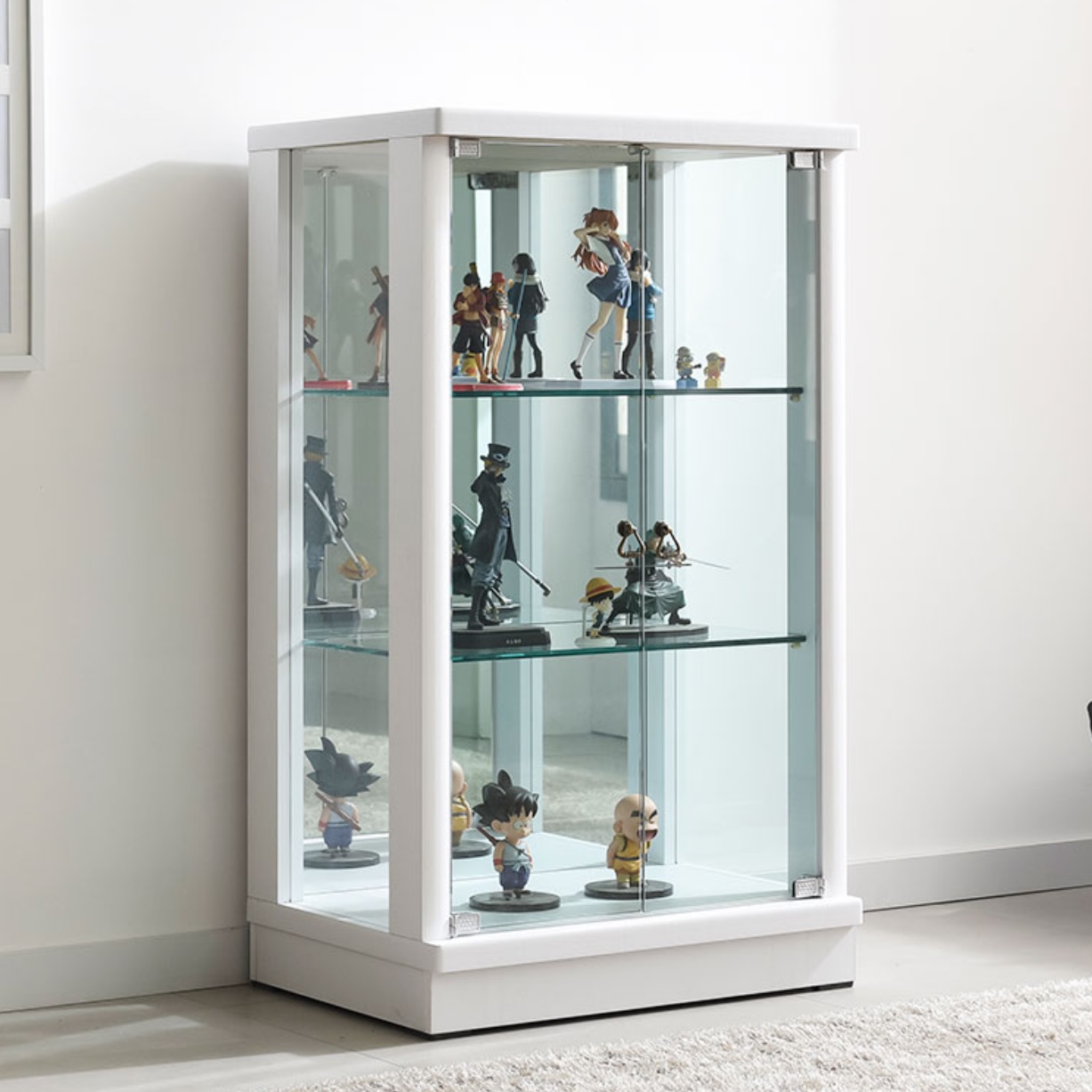 레고장 피규어장 상패 진열장 화이트 장식장 트로피 진열장