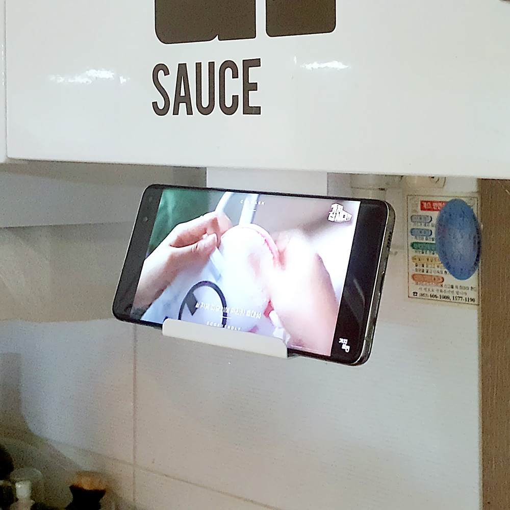 에코프랜 싱크대 주방 핸드폰 스마트폰거치대 - 상세 이미지 5