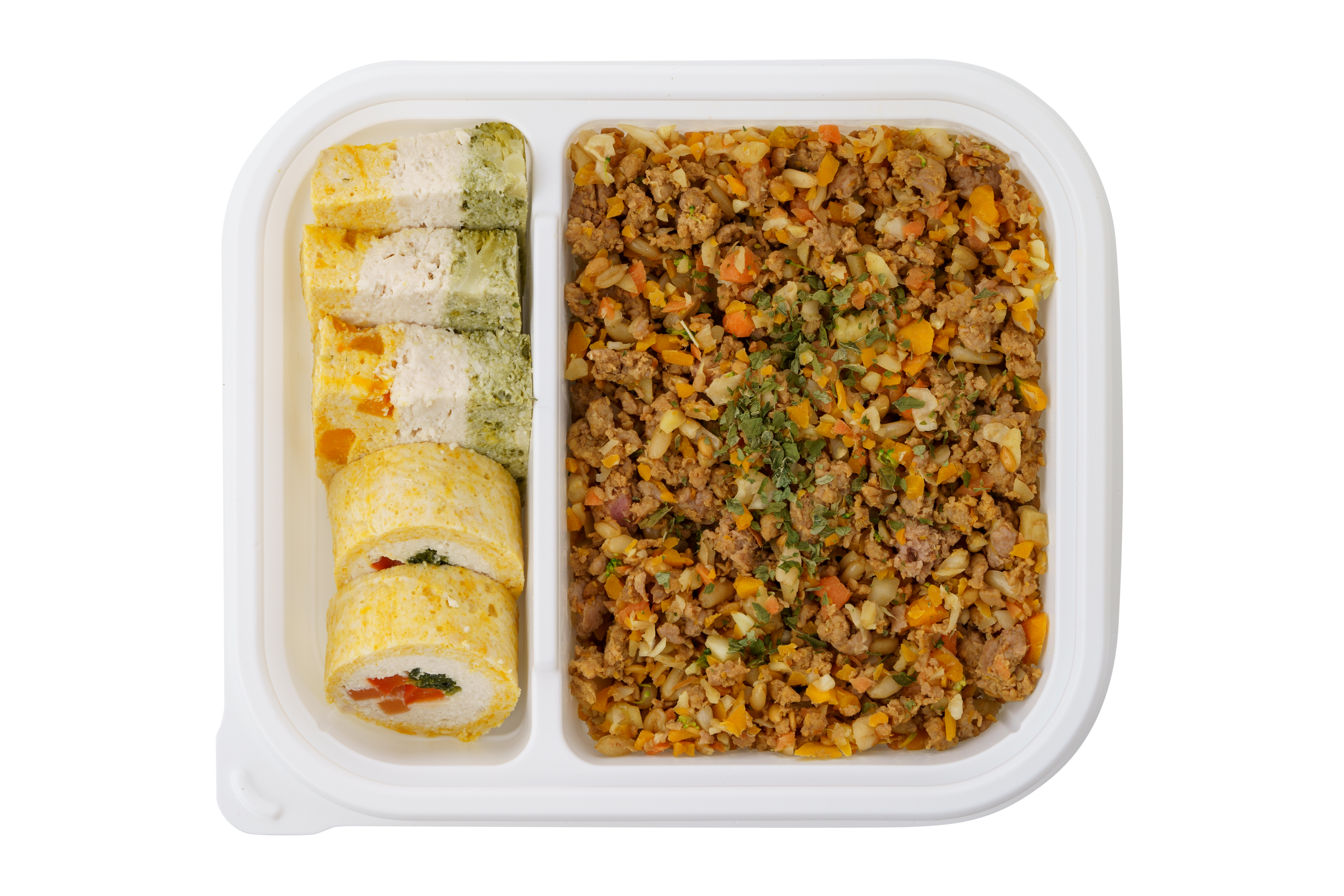 강아지화식 수제간식 내추럴피드 자연식 사료 화식, 테린, 도시락 3종 쇠고기, 165g, 1개 - 상세 이미지 3