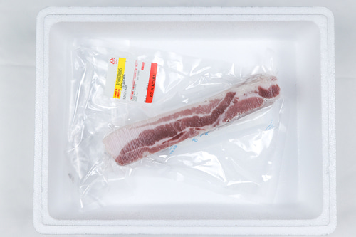 고기소녀 삼겹살 1kg 통오겹살 듀록 구이 냉동 통삼겹 미박 이미지 4