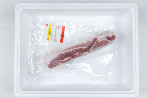 고기소녀 삼겹살 1kg 통오겹살 듀록 구이 냉동 통삼겹 미박 사진 4