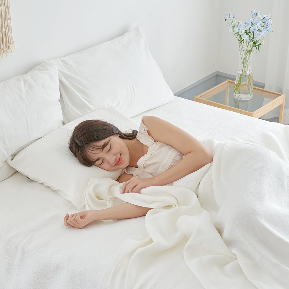 쿨스킨 소프트 풍기인견 여름이불 시원한 감촉 3중직 도톰한 두께감