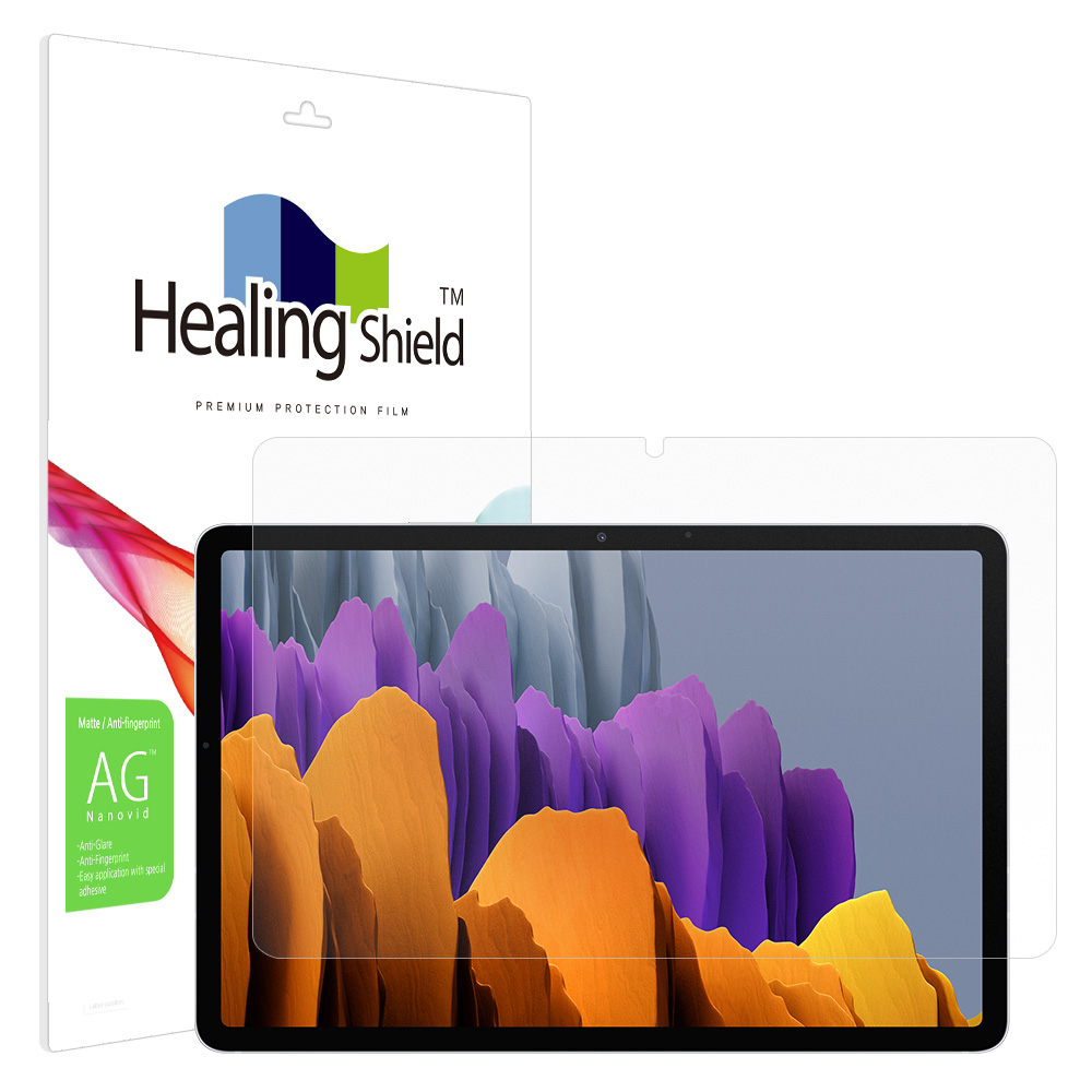 갤럭시탭 저반사 지문방지 액정보호필름 갤럭시 탭 S7, 1매입