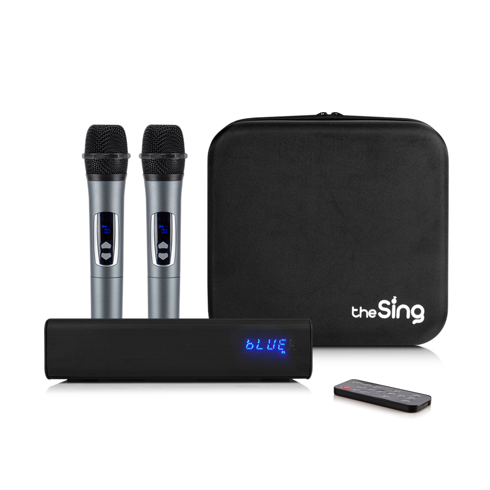 더씽 블루투스 마이크 노래방 강의용 무선 마이크 휴대용 차량용 행사용 가정용