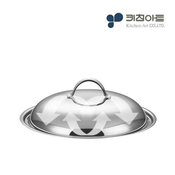 키친아트 스텐304 인덕션 전골냄비 통3중 프리미엄 찌개냄비 24cm - 상세 이미지 4
