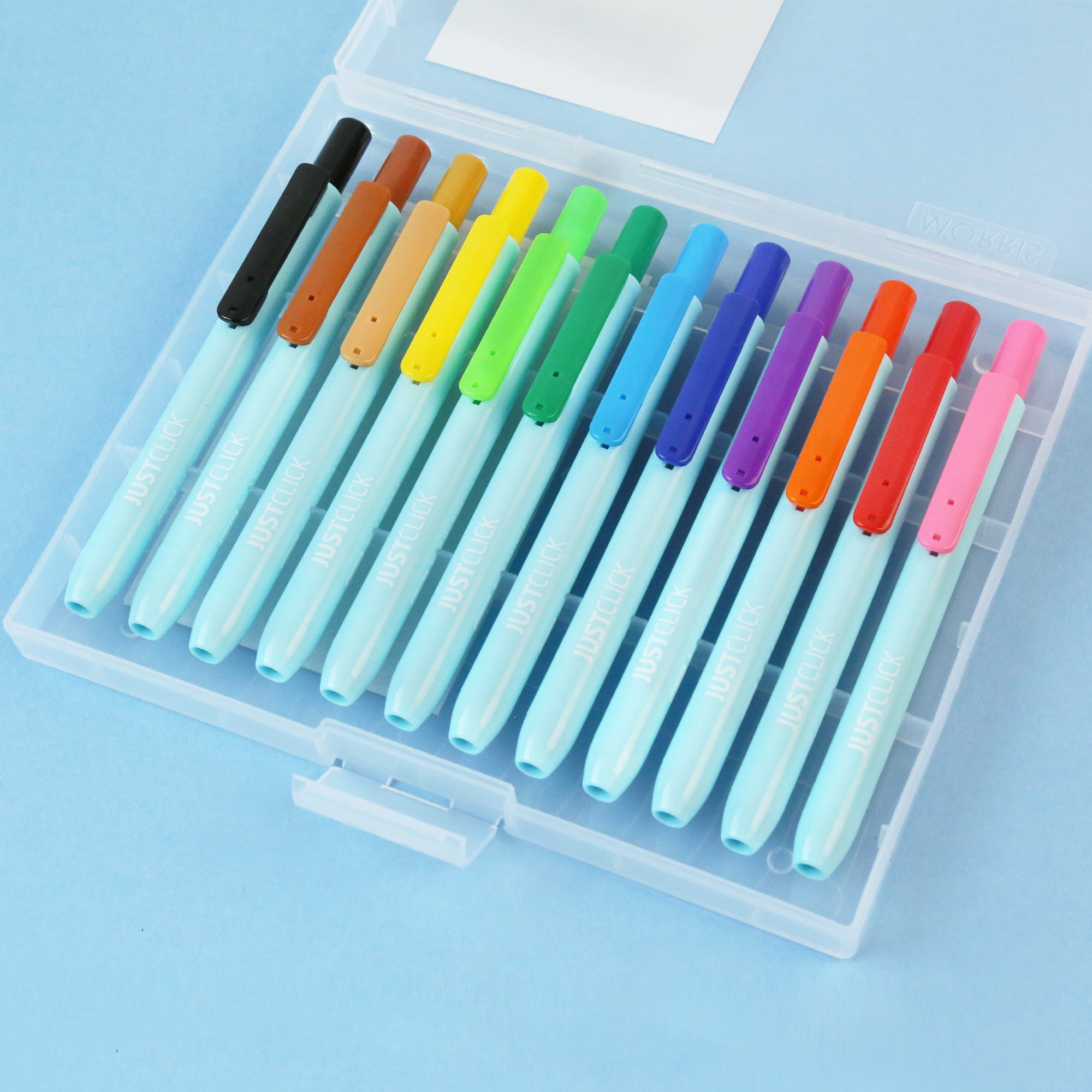 JUSTCLICK 보드마카 S 12색 SET - 상품 이미지