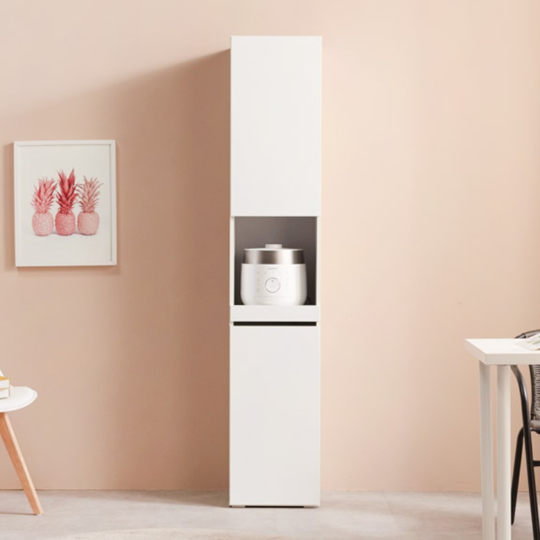 전자렌지 키 큰 장 400 광파 오븐장 전기 밥솥 수납장