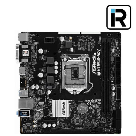 [중고]H310CM-HDV 8세대 9세대 LGA 1151v2 애즈락 메인보드