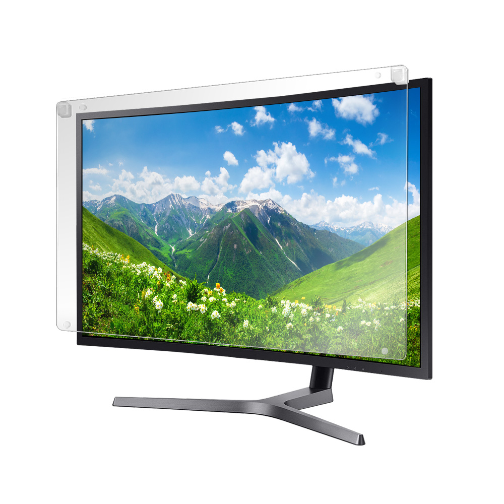 세이퍼라이트 클립형 모니터 블루라이트차단 필터 시력보호 필름 눈보호 화면보호기 SPLC24 - 상세 이미지 2