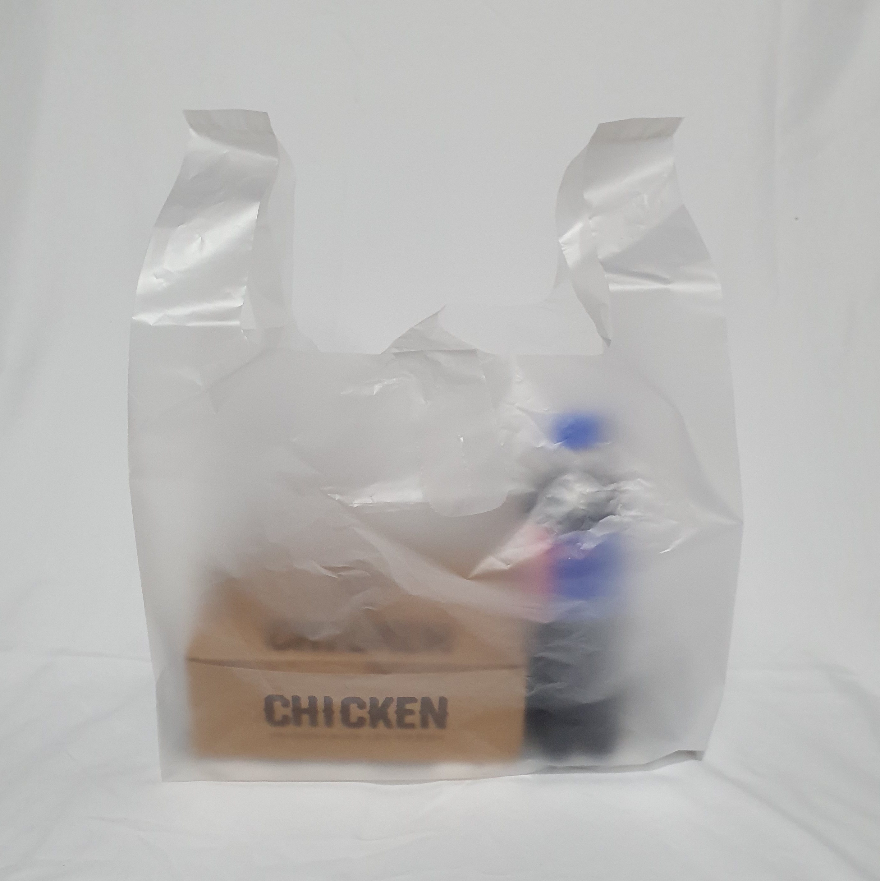 HD 무지비닐봉투 중 대 특대 100장 반투명 업소용