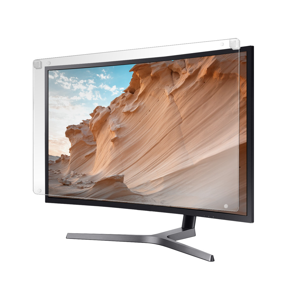 세이퍼라이트 클립형 모니터 블루라이트차단 필터 시력보호 필름 눈보호 화면보호기 SPLC24 - 상세 이미지 5