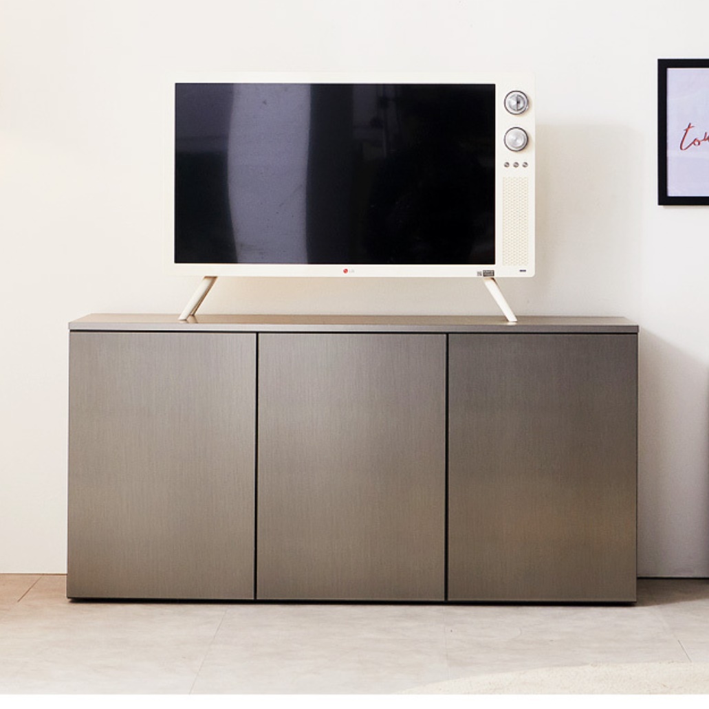 키 큰 거실장 세트 모듈거실장 고급거실장 뉴트로 앤틱 티브 다이 높은 티비 시스템 철제