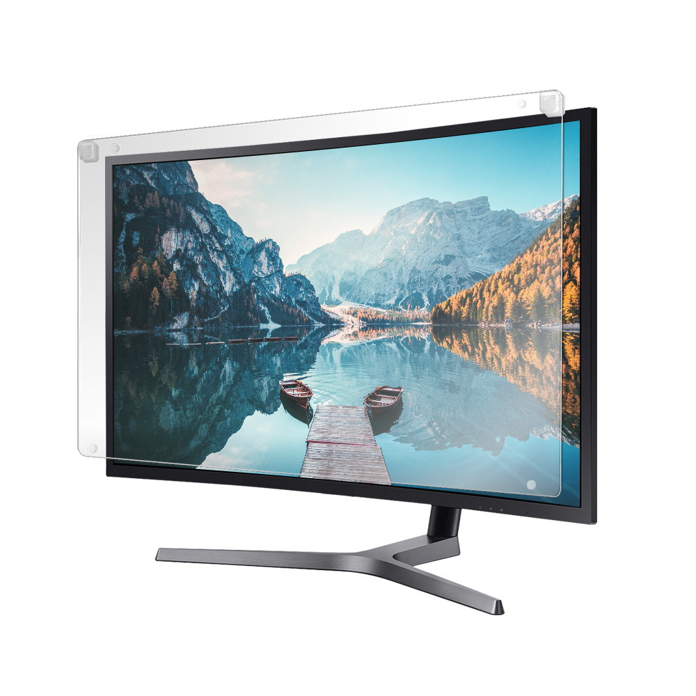 세이퍼라이트 클립형 모니터 블루라이트차단 필터 시력보호 필름 눈보호 화면보호기 SPLC24 - 상세 이미지 4