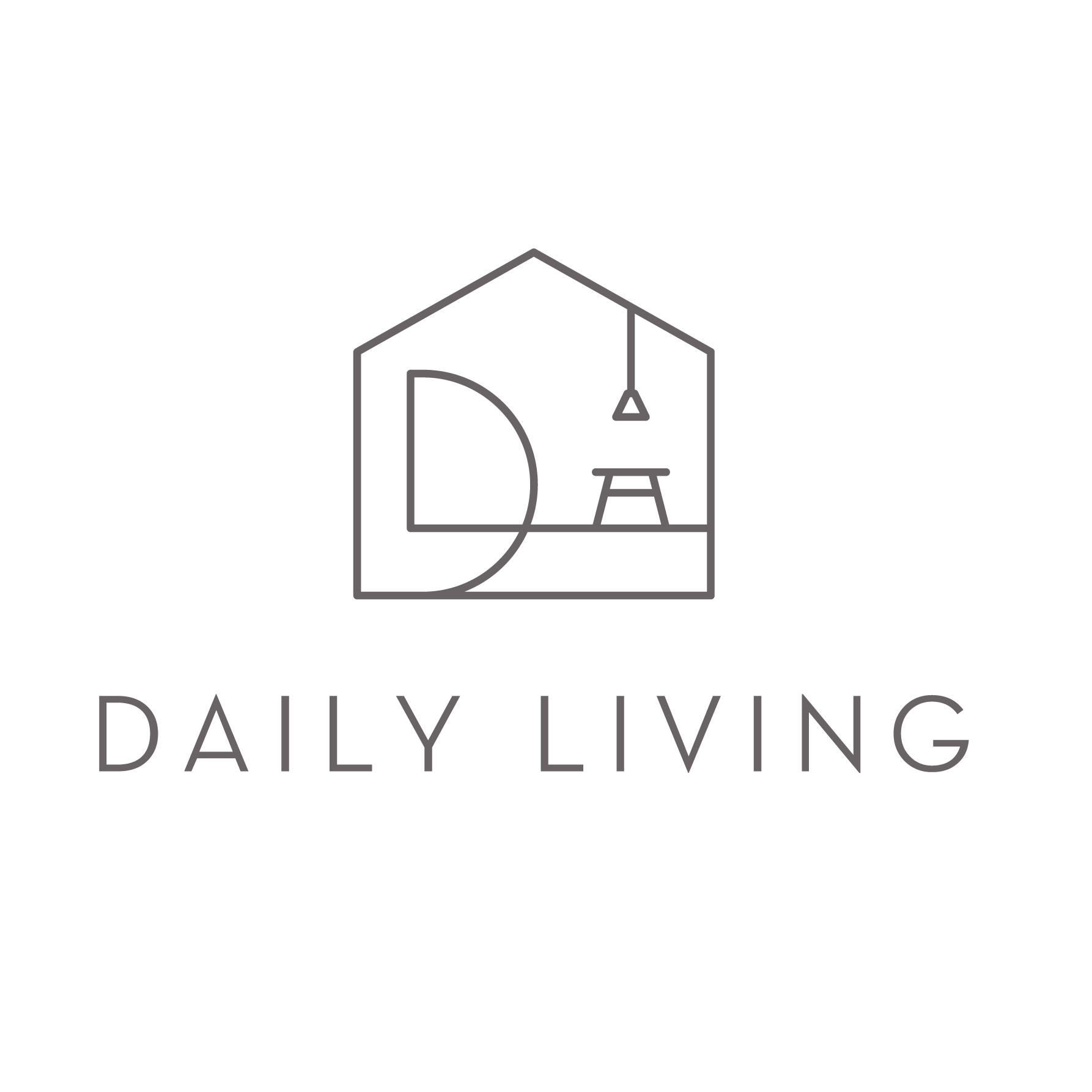 데일리리빙몰 스토어 로고