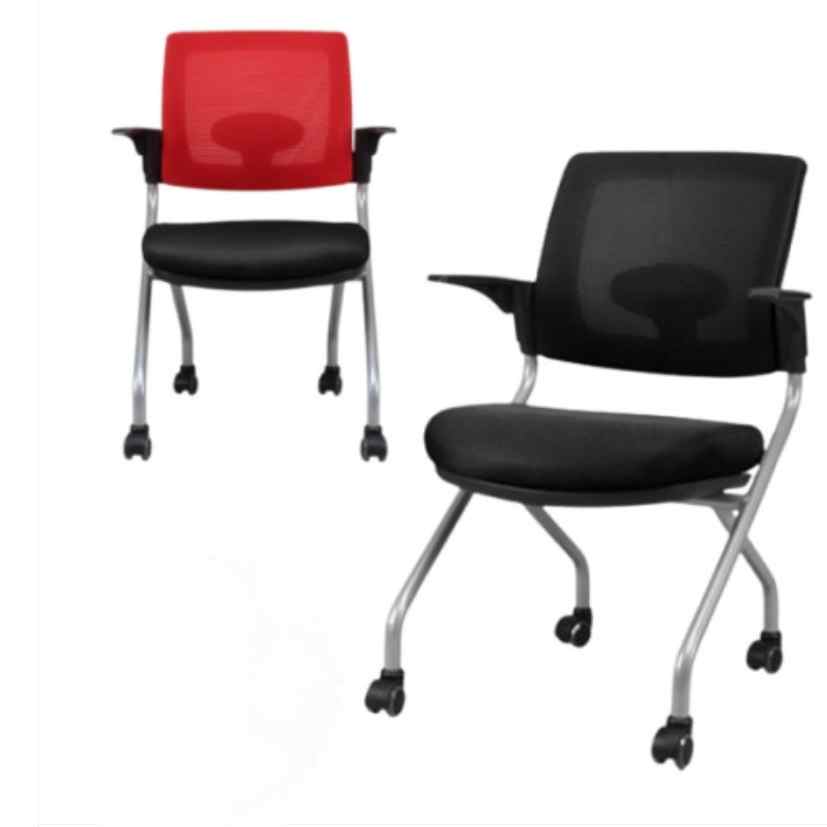 낮은 책상 의자 중학생 의자 무회전 의자 도서관 독서실 - 상품 이미지