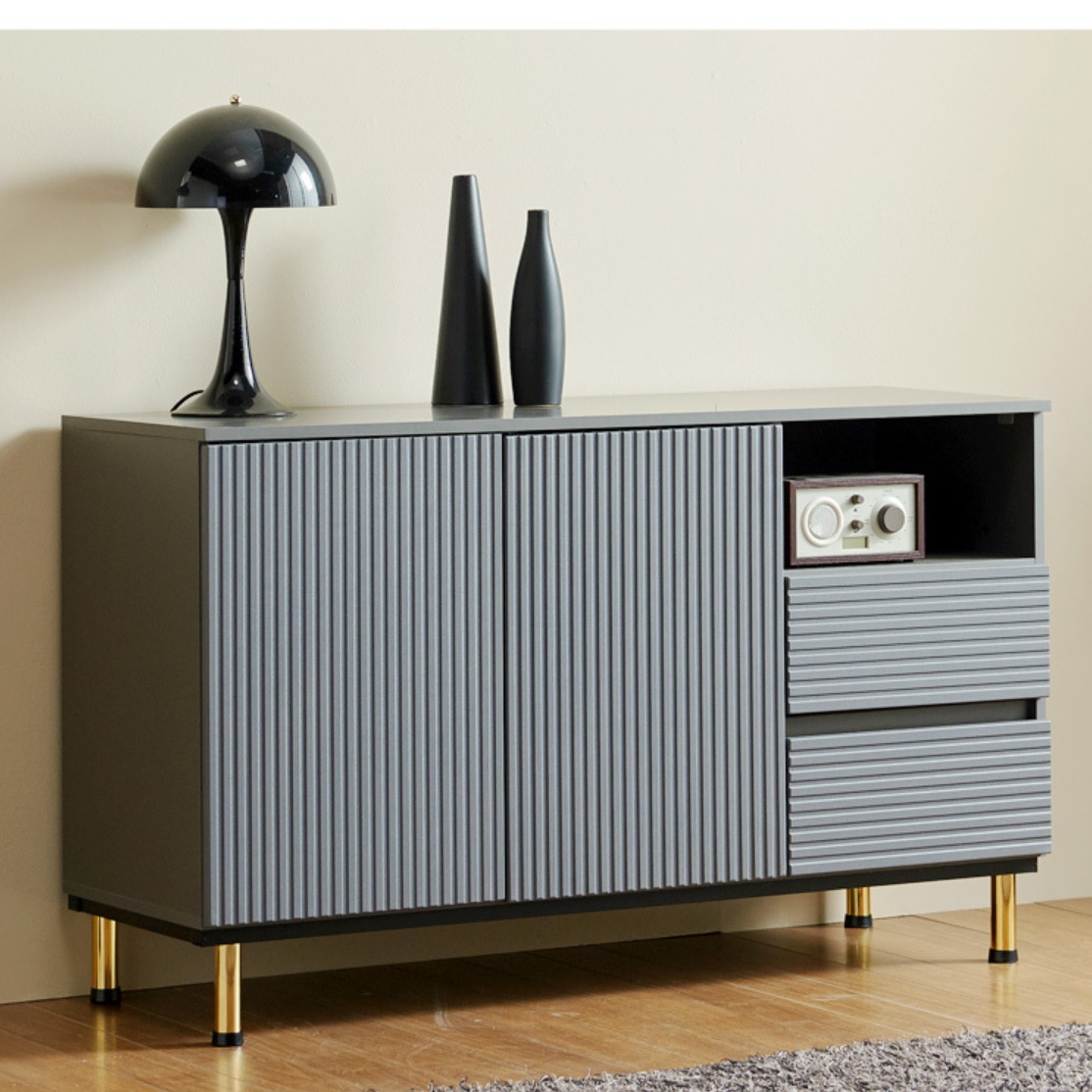 엔틱 키 큰 거실 장 av 오디오장 모듈 거실장 고급거실장 뉴트로 티브 다이 높은 티비