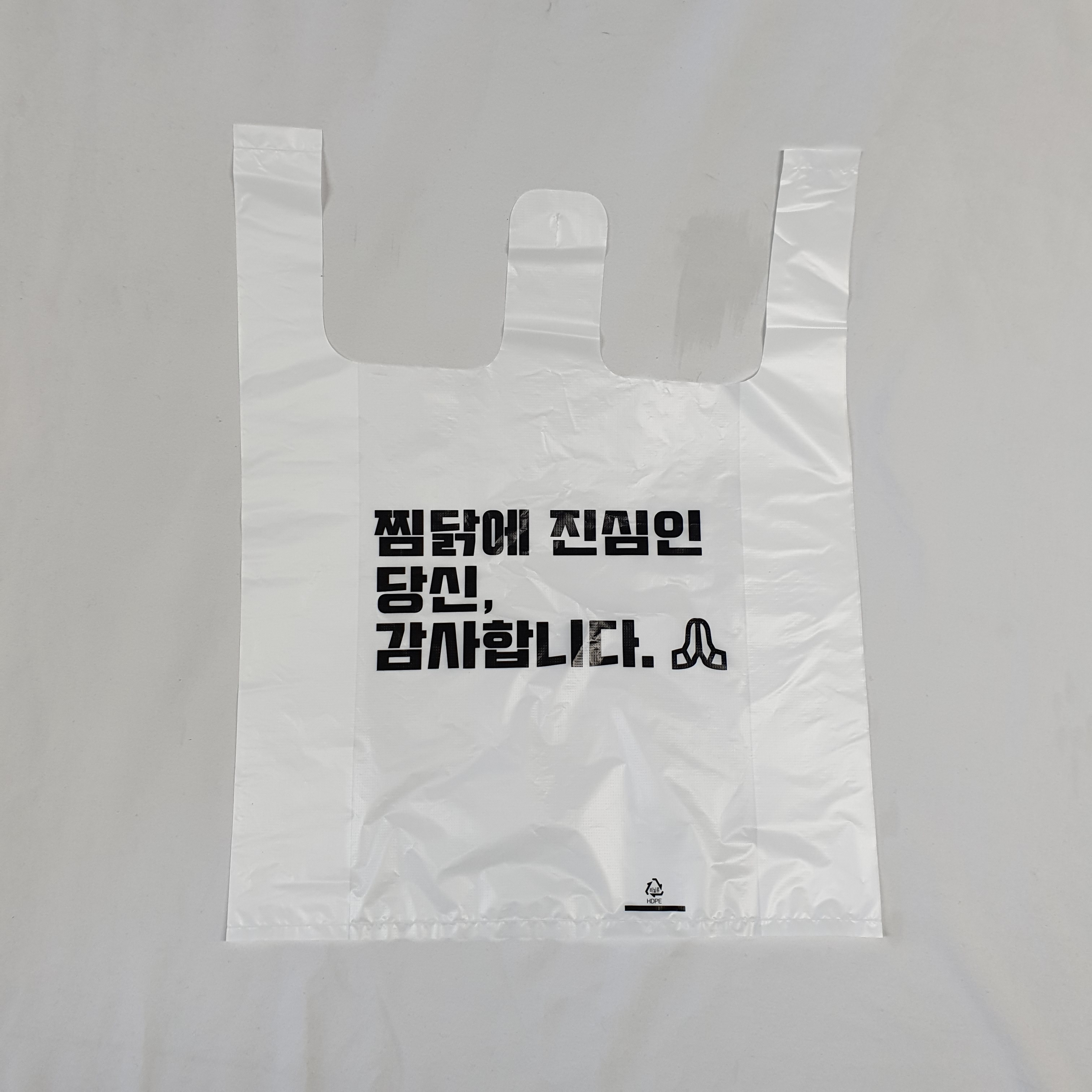 찜닭비닐봉지 100장 찜비닐 배달 봉투 업소용 - 상세 이미지 2