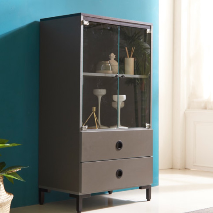 고급 낮은 인테리어 장식장 서랍 장식장 트로피 상장 상패 진열장