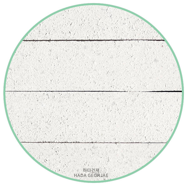 모노타일 롱와이드 500x50x17T 모던퓨어화이트 / 하다건재