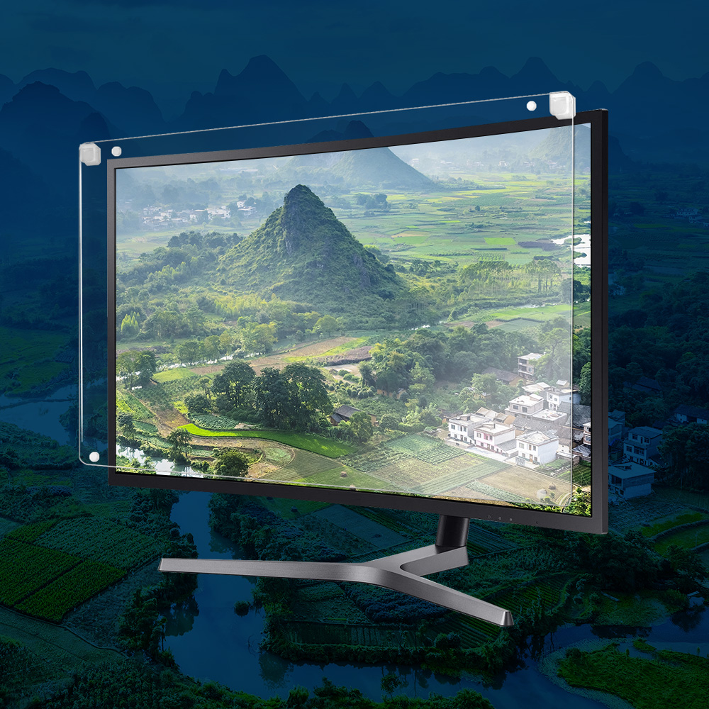 세이퍼라이트 클립형 모니터 블루라이트차단 필터 시력보호 필름 눈보호 화면보호기 SPLC24 - 상세 이미지 3