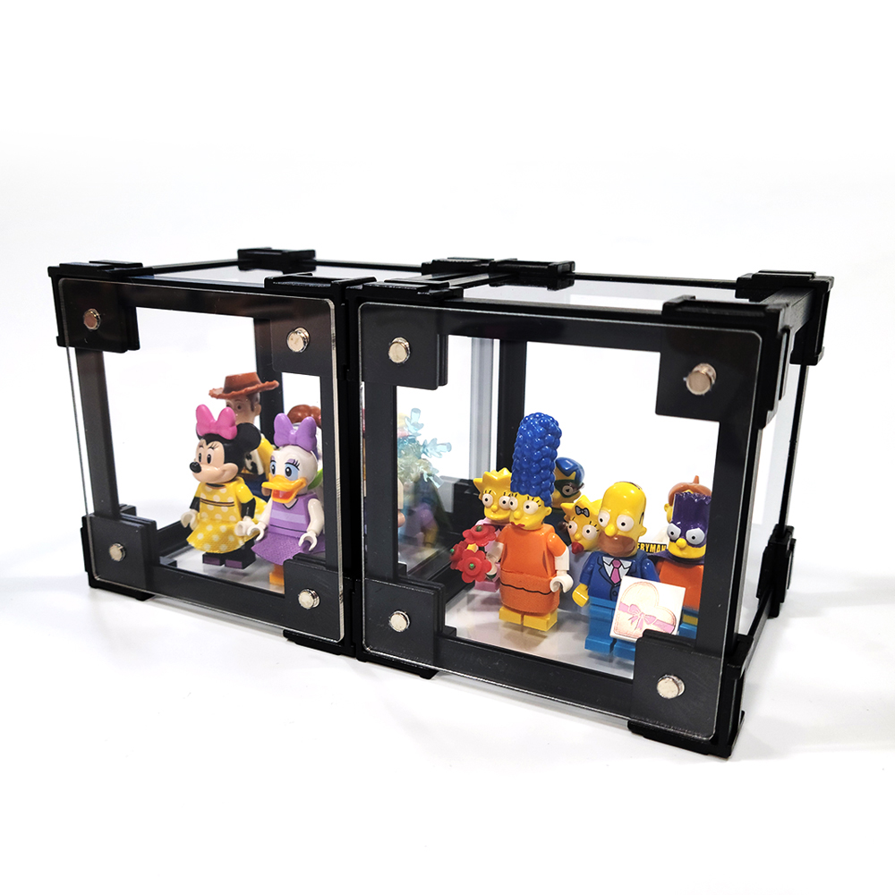 노바리빙 아크릴 케이스 피규어 장식장 레고 테크닉 건담PG 프라모델 진열장 밀폐형 대형