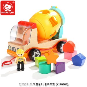 원목 블럭 아기 유아 교구 원목 소근육발달 장난감 123동물블럭 50p - 상세 이미지 3