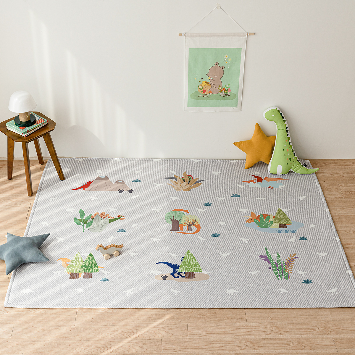 먼지없는 워셔블 사계절 방수 아이방 러그 키즈매트 10종