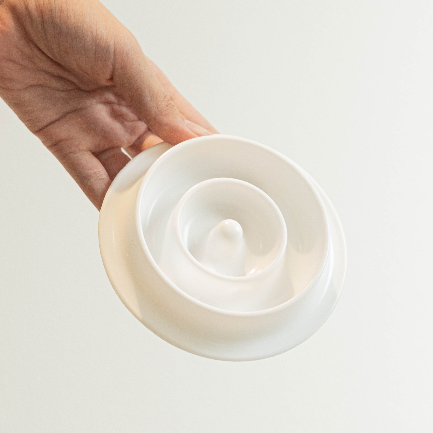 국내 제작 강아지 고양이 급체방지 슬로우 식기 흡착 실리콘 그릇 슬로우 패드 (별도 구매)