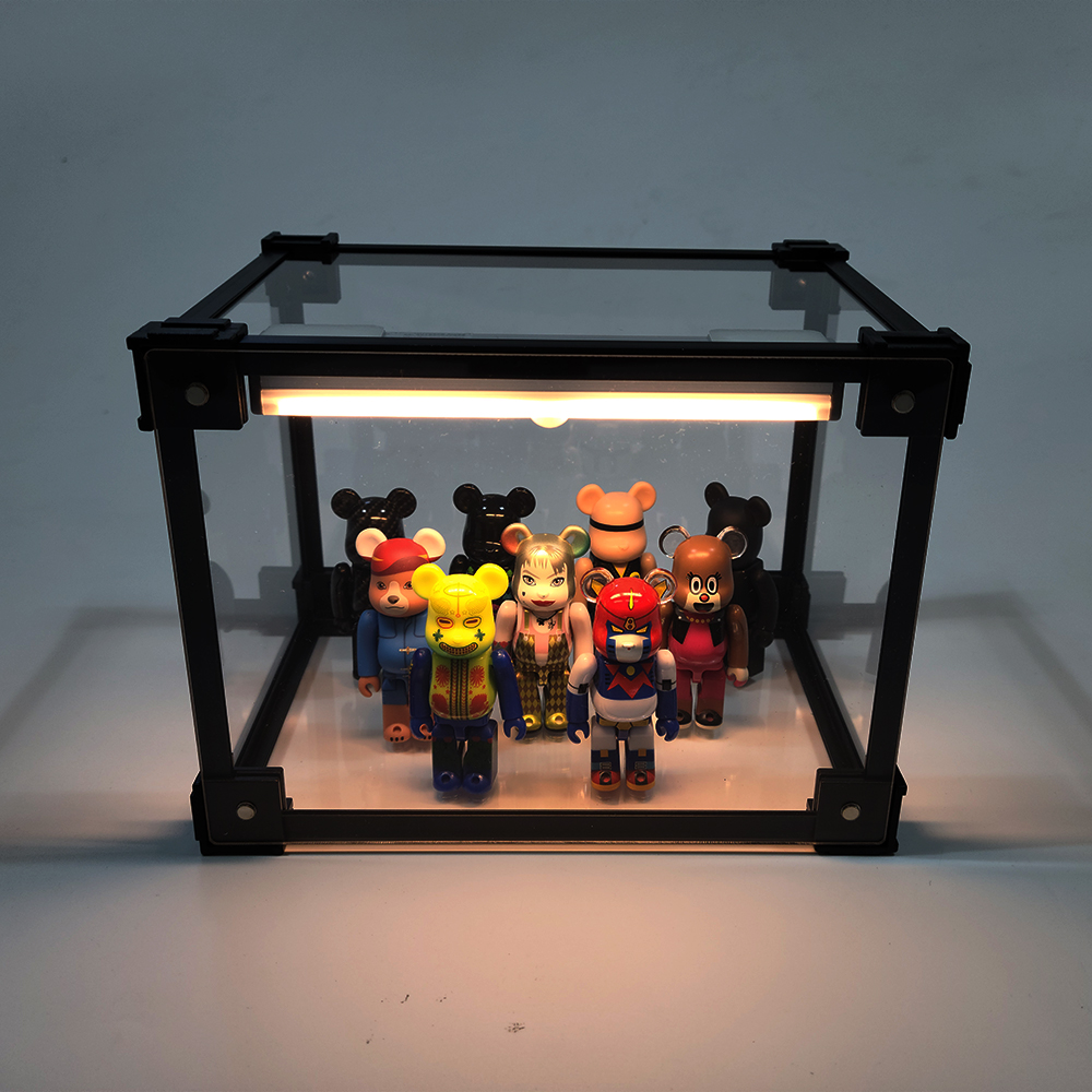 노바리빙 아크릴 케이스 피규어 장식장 레고 테크닉 건담PG 프라모델 진열장 밀폐형 대형