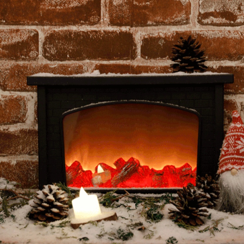 불멍 벽난로 led 불멍 무드등 불타는 조명 모닥불 무드등 램프