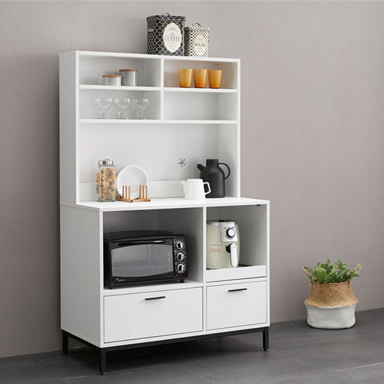 전기 밥솥 수납장 광파 오븐 장 렌즈 다이 거치대